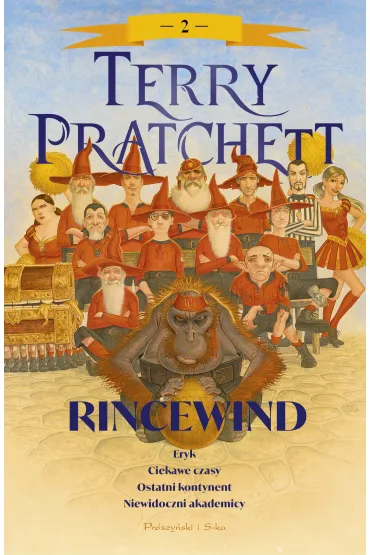 Rincewind 2. �wiat dysku (barwione brzegi) - Terry Pratchett