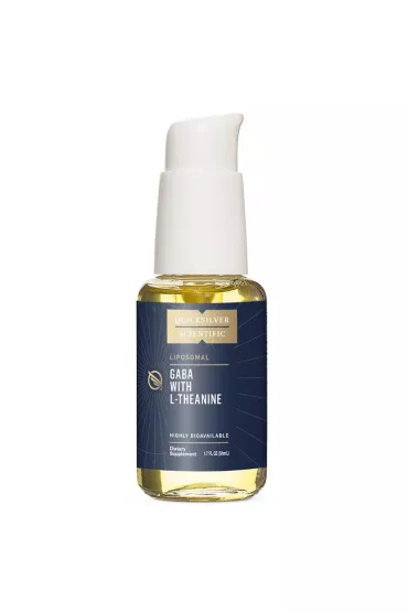 Quicksilver Scientific Liposomal GABA with L-Theanine EU Suplement diety 50 ml