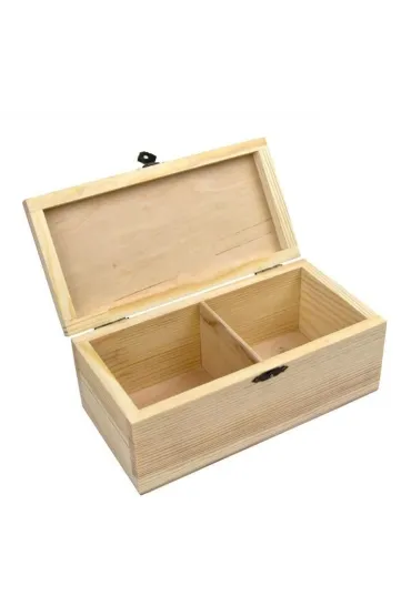 Rosa Pude�ko drewniane z zamkiem 20x10x8cm