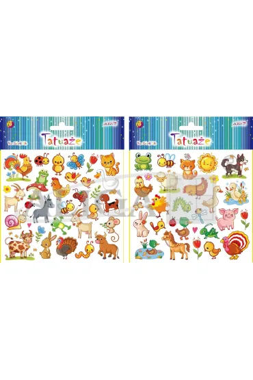 Tatua�e do cia�a 15,6x14,5 cm mix wzor�w TAT-6225 Aliga
