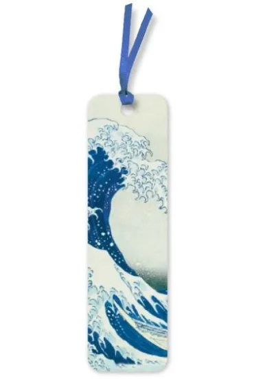 Flame Tree Zak�adka do ksi��ki Wielka fala w Kanagawie Hokusai Katsushika FT BKMK36