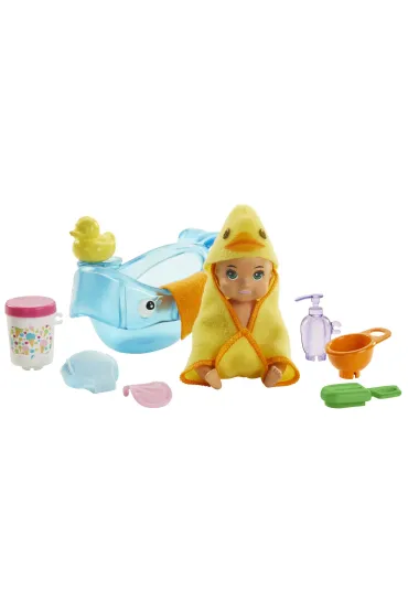 Barbie Lalka dziecko + akcesoria GHV84 Mattel