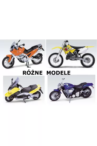 Welly motory - modele w skali 1:18 - MIX Dromader