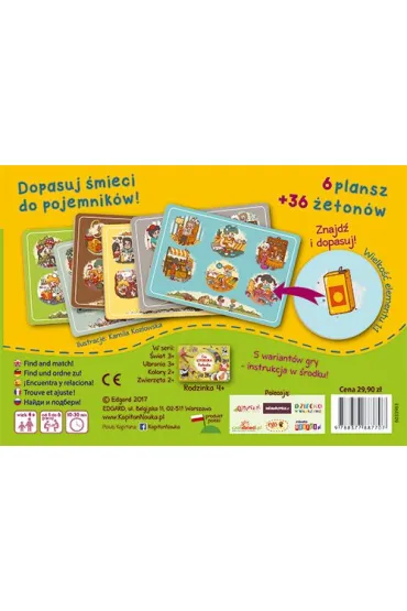Recykling. Gra Loteryjka. Kapitan Nauka Edgard