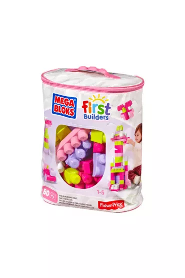 Mega Bloks Klocki 80 elementw Torba First Builders CYP72