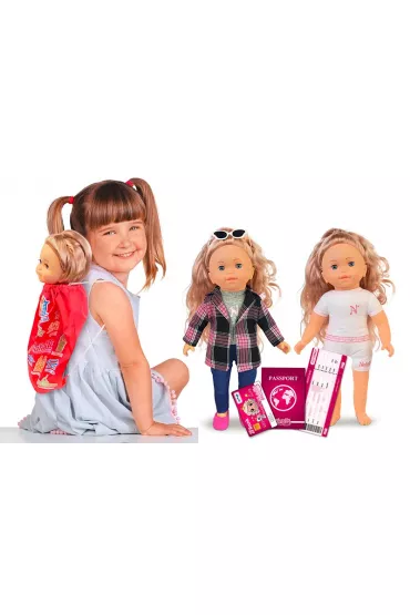 Lalka Natalia podr�niczka 41 cm Artyk