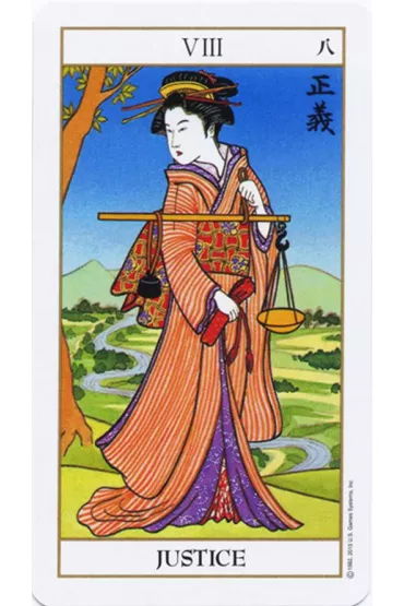 Ukiyoe Tarot, karty do wr�enia - Koji Furuta, Stuart R. Kaplan