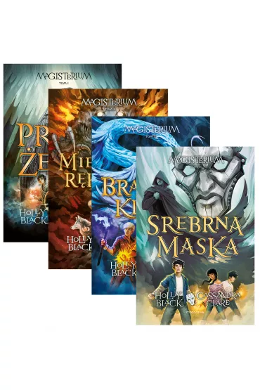 Pakiet Magisterium. Tomy 1-4: Pr�ba �elaza, Miedziana r�kawica, Br�zowy klucz, Srebrna maska - Holly Black, Cassandra Clare