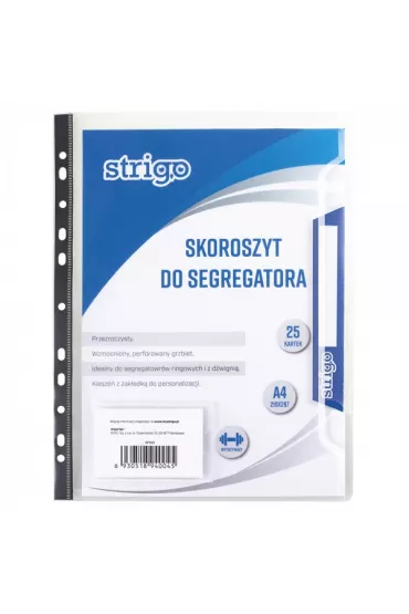 Strigo Skoroszyt do segregatora PP A4