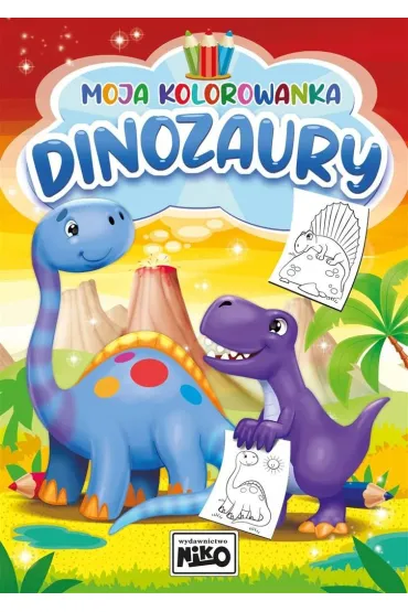 Dinozaury. Moja kolorowanka - Artur Rajch