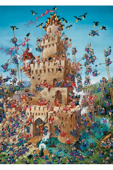 Puzzle 1000 el. Wanted!-Suzie, Loup Heye