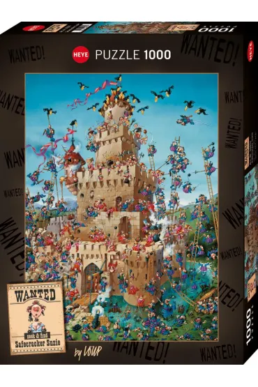Puzzle 1000 el. Wanted!-Suzie, Loup Heye