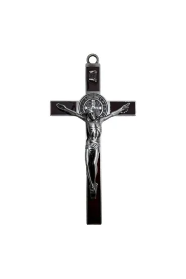 Krzy� �w. Benedykta Br�zowy 16cm