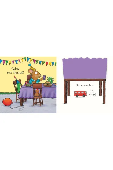 Pola i Piotru�. A kuku! Na urodzinach - Axel Scheffler