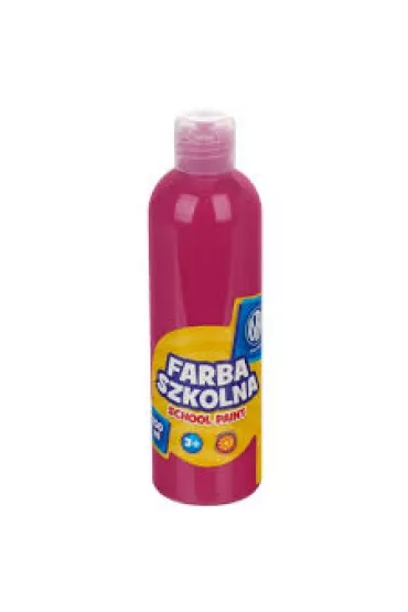 Astra Farba szkolna r�owa 250 ml r�owa