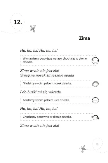 Zabawy s�owno ruchowe z niemowlakami - Gra�yna Wasilewicz