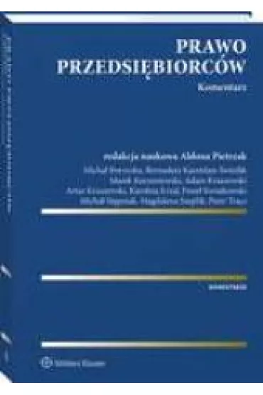 Prawo Przedsi�biorc�w Komentarz