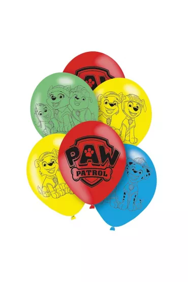 Amscan Balony lateksowe Psi Patrol 27,5cm/11 16 szt.