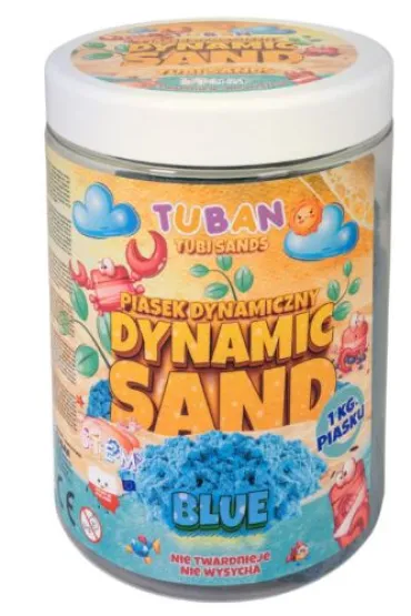 Piasek dynamiczny niebieski Tuban