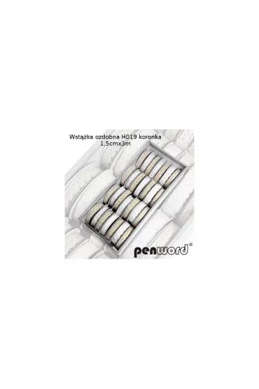 Penword Wst��ka ozdobna koronka 15mm, 12 x 3m