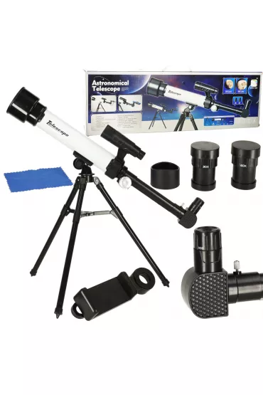 Teleskop astronomiczny luneta obserwacyjna dla dzieci ze statywem 30x 60x