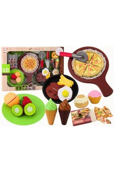 Zestaw Fast Food 26el LeanToys