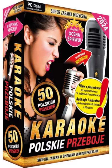 Karaoke Polskie przeboje z mikrofonem