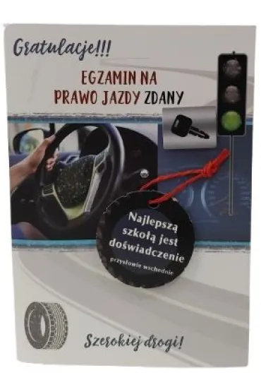 Aligator Karnet B6 Dzie� Babci i Dziadka mix (brokat i naklejane elementy)