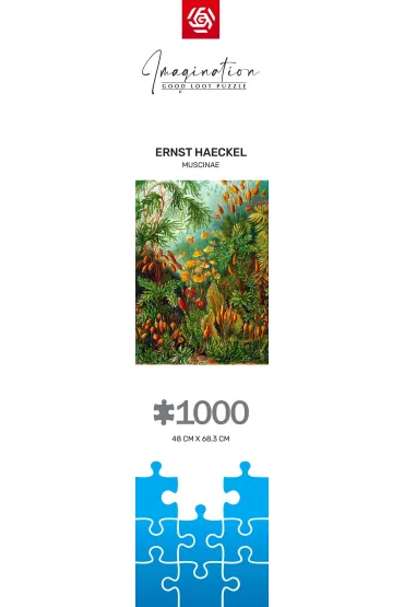 Puzzle 1000 el. Imagination: Ernst Haeckel Muscinae Good Loot