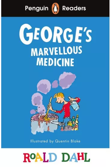 George`s Marvellous Medicine. Penguin Readers Level 3 wer. angielska - Roald Dahl
