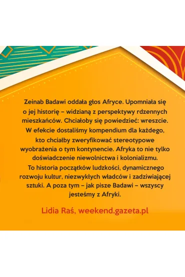 Afryka�ska historia Afryki. Od narodzin cz�owieka do niepodleg�ych pa�stw - Badawi Zeinab