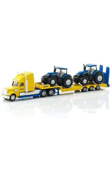Siku Farmer - Ci�ar�wka z trakt. NewHolland S1805