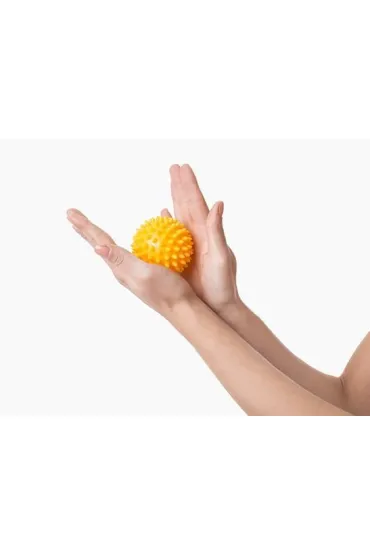 Tullo Fizjo Spiky Massage Pi�ka rehabilitacyjna zielona 6,6 cm