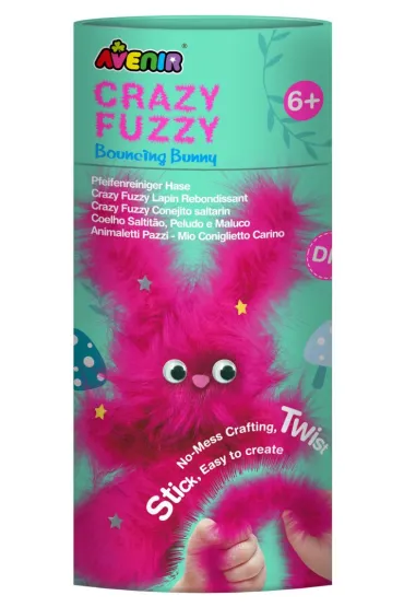 Szalony Fuzzy Puszysty skacz�cy Kr�liczek Avenir