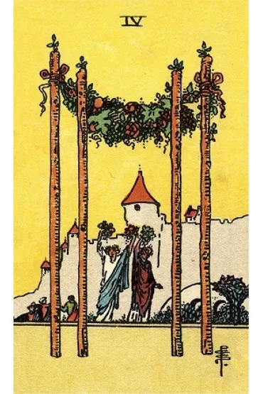 Smith-Waite Tarot Deck Borderless