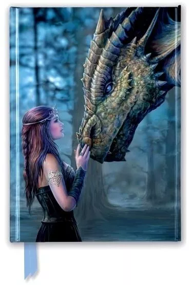 Flame Tree Notatnik A5 linia TW Dawno, dawno temu Anne Stokes