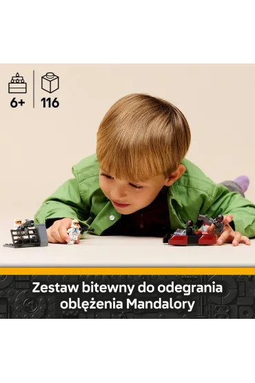 LEGO Star Wars Obl�enie Mandalory — zestaw bitewny 75449
