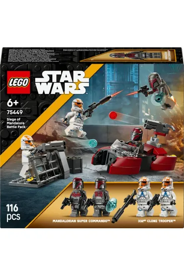 LEGO Star Wars Obl�enie Mandalory — zestaw bitewny 75449