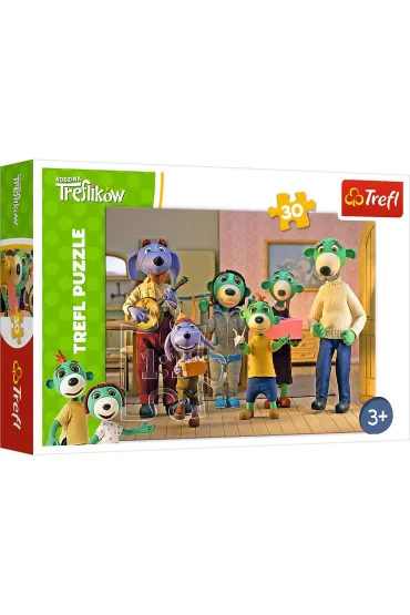 Puzzle 30 el. Weso�y Dzie� 18238 Trefl