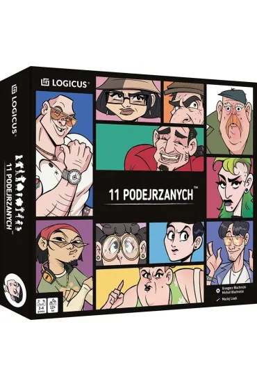 Gra 11 Podejrzanych LOGICUS 4909 Kukuryku