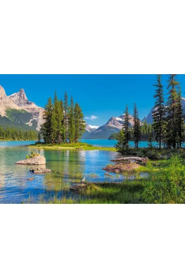 Puzzle 500 el. Maligne Lake, Canada Castorland