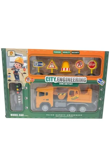 Samoch�d budowlany z akcesoriami Cabo-Toys