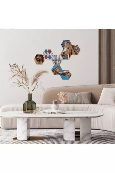 Beedz Art P�ytki sze�ciok�tne Konie Ses Creative