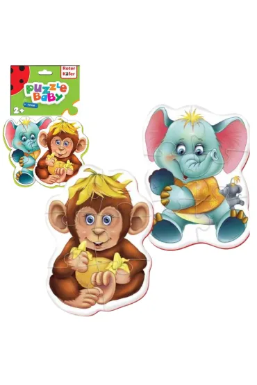Puzzle piankowe Ma�pka i S�o� RK1101-03 Roter Kafer