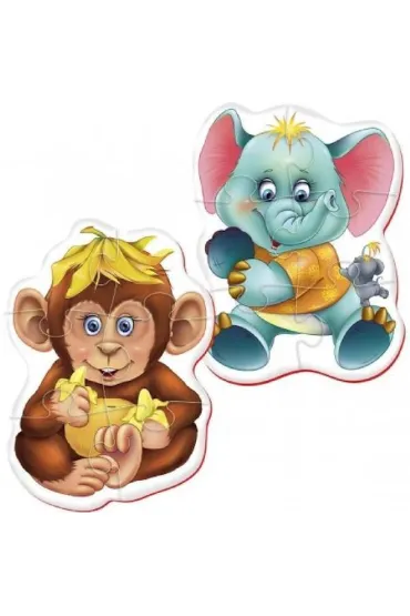 Puzzle piankowe Ma�pka i S�o� RK1101-03 Roter Kafer