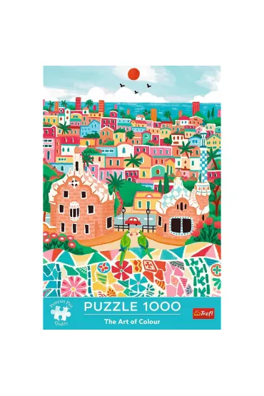 Puzzle 1000 el. Barcelona, Hiszpania Trefl