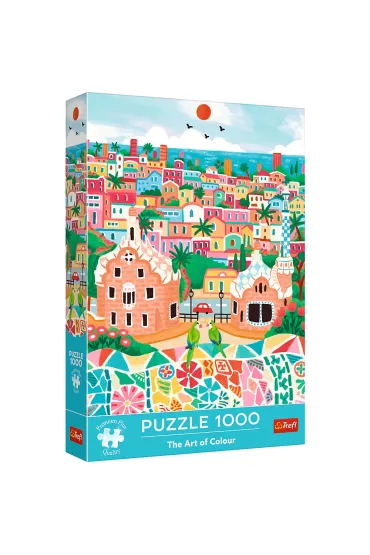 Puzzle 1000 el. Barcelona, Hiszpania Trefl