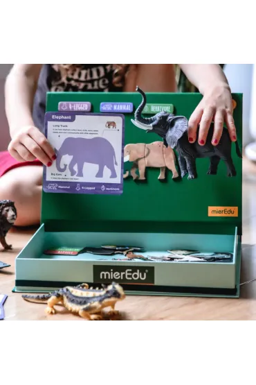 Puzzle Magnetyczne Wszystko o zwierz�tach mierEdu
