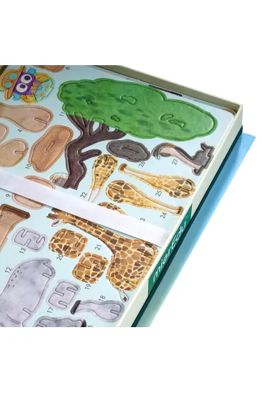 Puzzle Magnetyczne Wszystko o zwierz�tach mierEdu