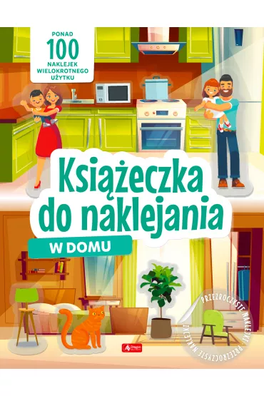 W domu. Ksi��eczka do naklejania